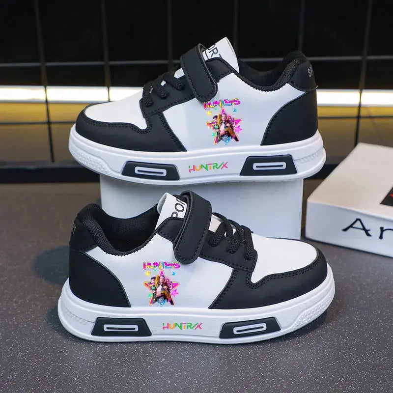 KPop Demon Hunters Children's Casual Sneaker Girls Sports Shoes Cartoon Students Basketbal Running Shoes Kids Tennis Shoes Gifts Trikidsworld