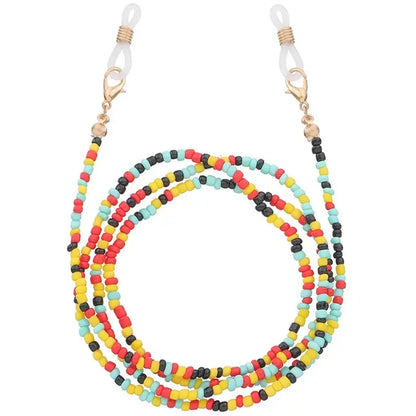 11 Colors Fashion Reading Glasses Chain Retro Beads Eyeglass Sunglasses Spectacle Cord Neck Strap String Mask Chain Eye Wear Trikidsworld
