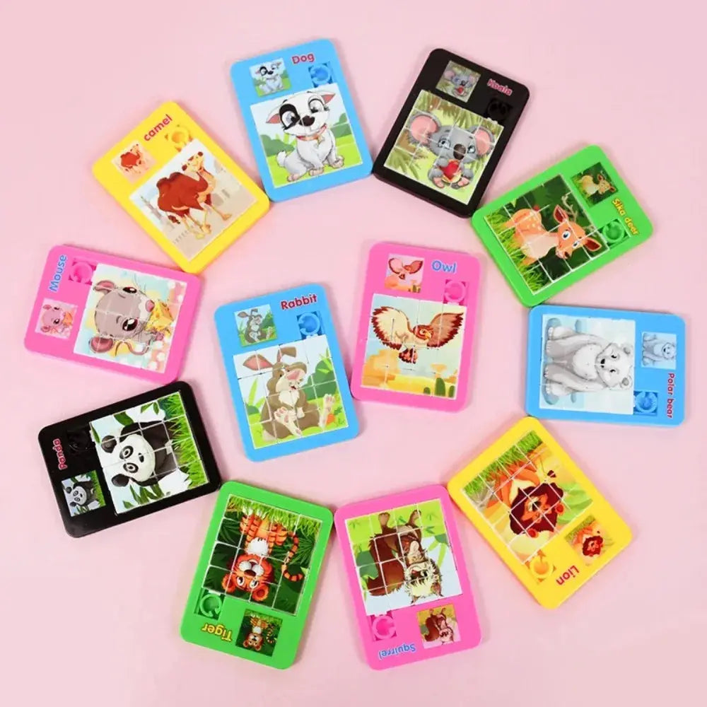 Cartoon Animal Puzzle for Kids – Educational Toy and Party Favor Trikidsworld