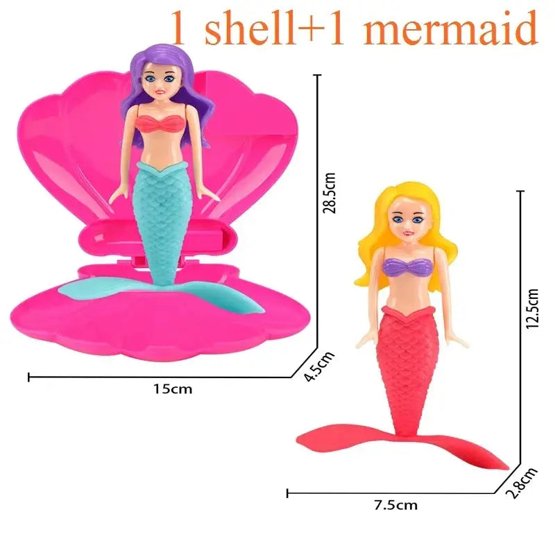 Mermaid Dive Toys – Colorful Shells for Bath and Pool Trikidsworld