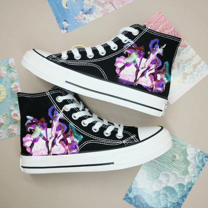 New cartoon women girls KPop Demon Hunters Canvas Shoes  soft sports shoes for girlfriend gift EU size 35-44 Trikidsworld