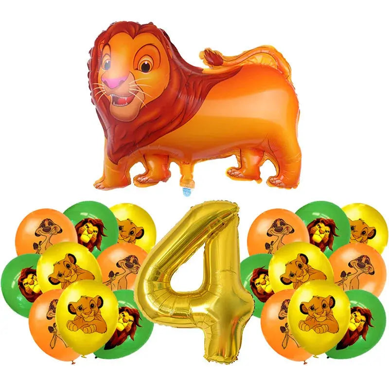 Balloon Baby  Lion King Simba Party Decoration Trikidsworld
