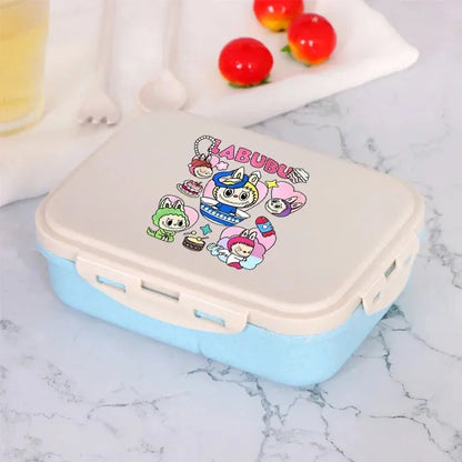 Lunch Bag Cartoon Crystal Sticker Warming Box Portable Outdoor Picnic Food Storage Bags Large Capacity Bento Boxs Gifts Trikidsworld