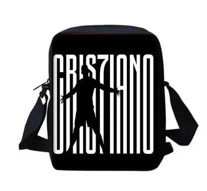 Football CR7 Child School Backpack With Shoulder Ronaldo Bags Trikidsworld