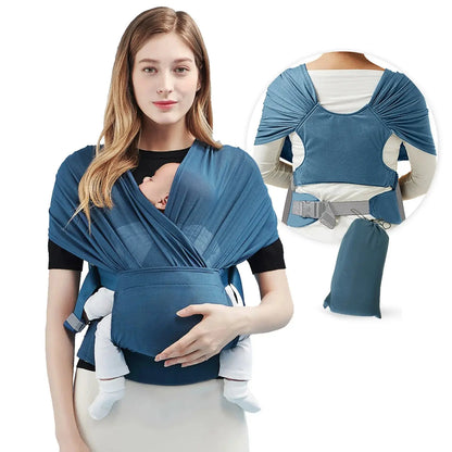 Ergonomic Newborn Baby Carrier with Breathable Sling & Belt Strap Trikidsworld