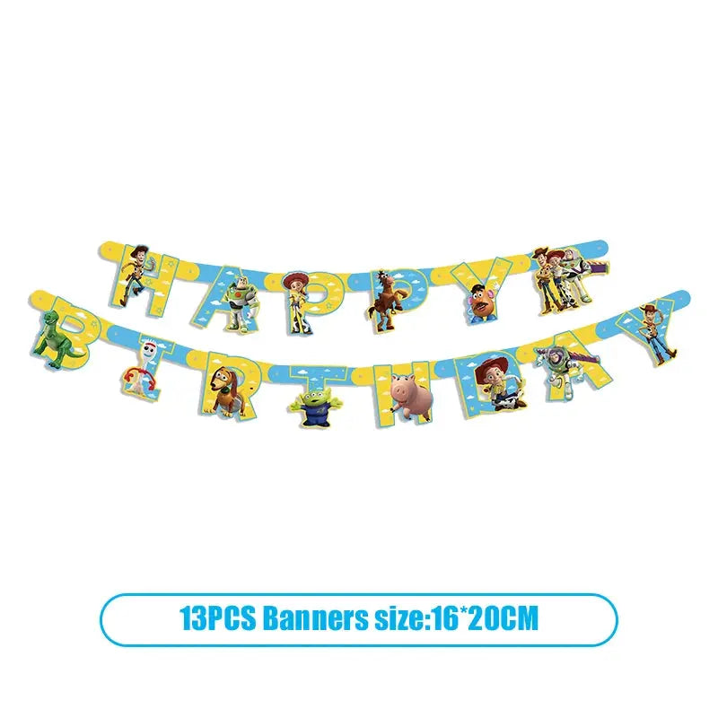 Toy Story Buzz Lightyear Birthday Decorations Trikidsworld