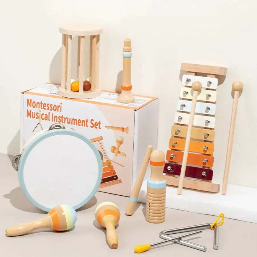 Baby Handheld Bell, Ringing Instrument, Early Childhood Education Trikidsworld