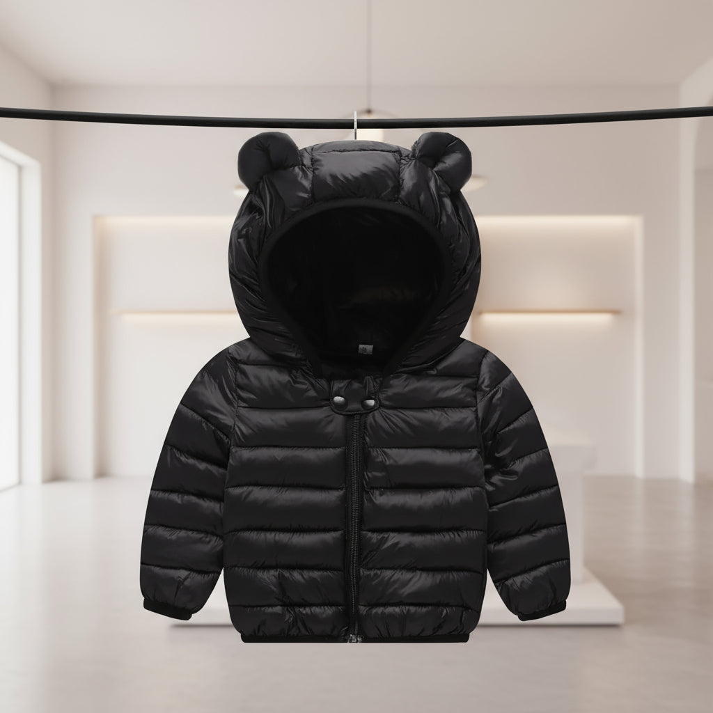 Kids Thick Warm Coats Winter Children's Fleece Hooded Jackets Autumn Cashmere Padded Snowsuit Boys Girls Cotton Outerwear 2-6Y Trikidsworld
