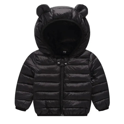 Kids Thick Warm Coats Winter Children's Fleece Hooded Jackets Autumn Cashmere Padded Snowsuit Boys Girls Cotton Outerwear 2-6Y Trikidsworld