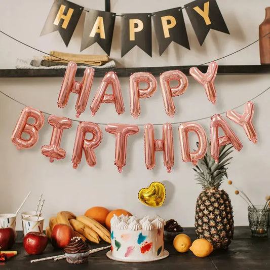 Foil Balloons Happy Birthday Trikidsworld