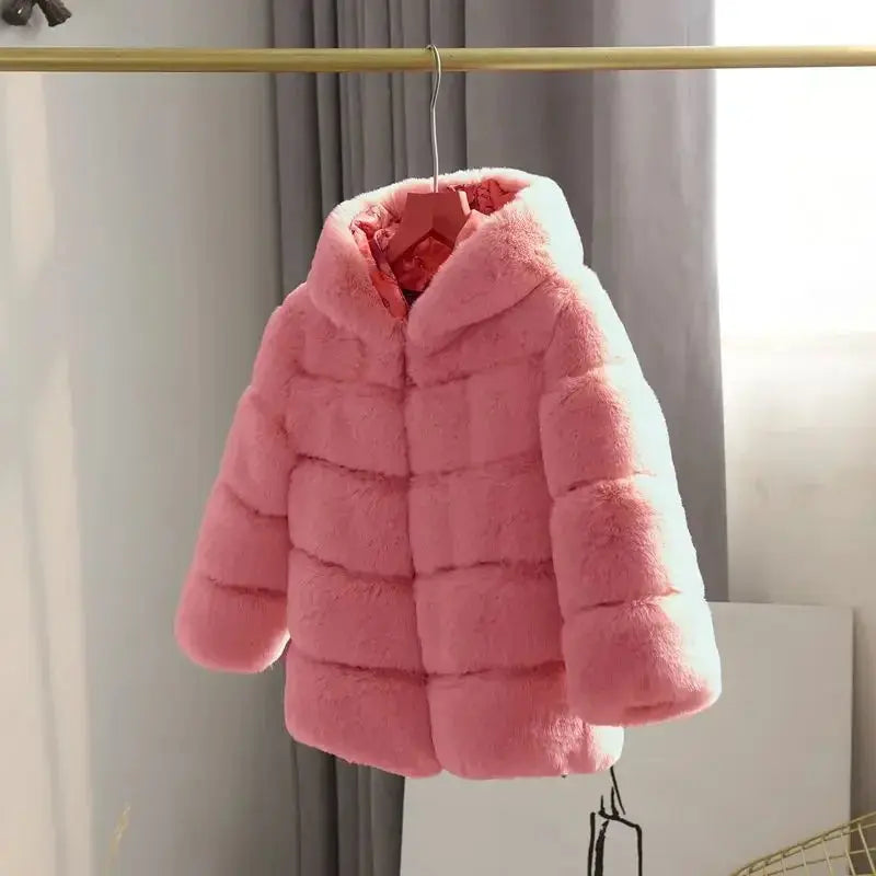 Hooded Children Clothing Thickening Winter Overcoat Solid Warm Trikidsworld