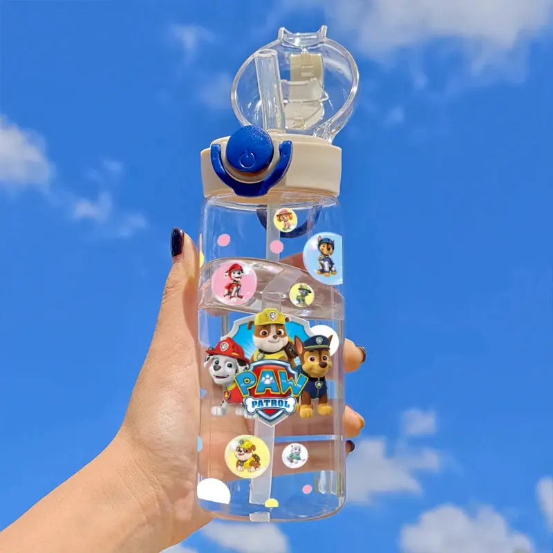 PAW Patrol 400ML Straw Water Bottle – Portable & Leakproof Trikidsworld