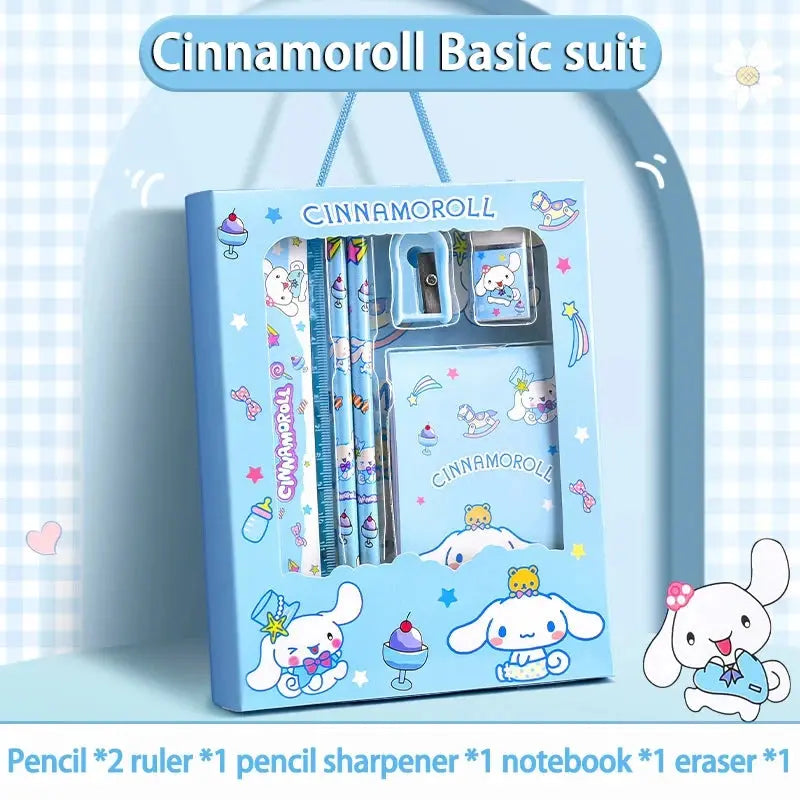Sanrio Kawaii Stationery Set – 12-Piece Gift Box Trikidsworld
