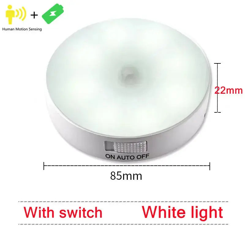Rechargeable LED Night Light with Motion Sensor USB Trikidsworld