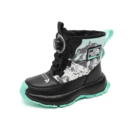 Winter Popular Children's Mid-tube Plush Boots for Kids Boys Girls Snow Boots Waterproof Non-slip Thickened Warm Kid Cotton Shoe Trikidsworld