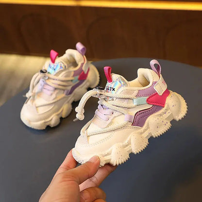 Children Casual Sneakers Kids Casual Sports Shoes Boy Girl Soft Sole Anti-slip Leisure Shoes Running Shoes 3 4 5 6 Year Trikidsworld