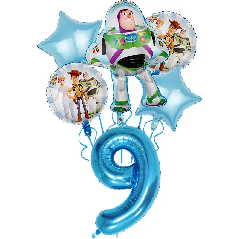 Toy Story Buzz Lightyear Birthday Decorations Trikidsworld