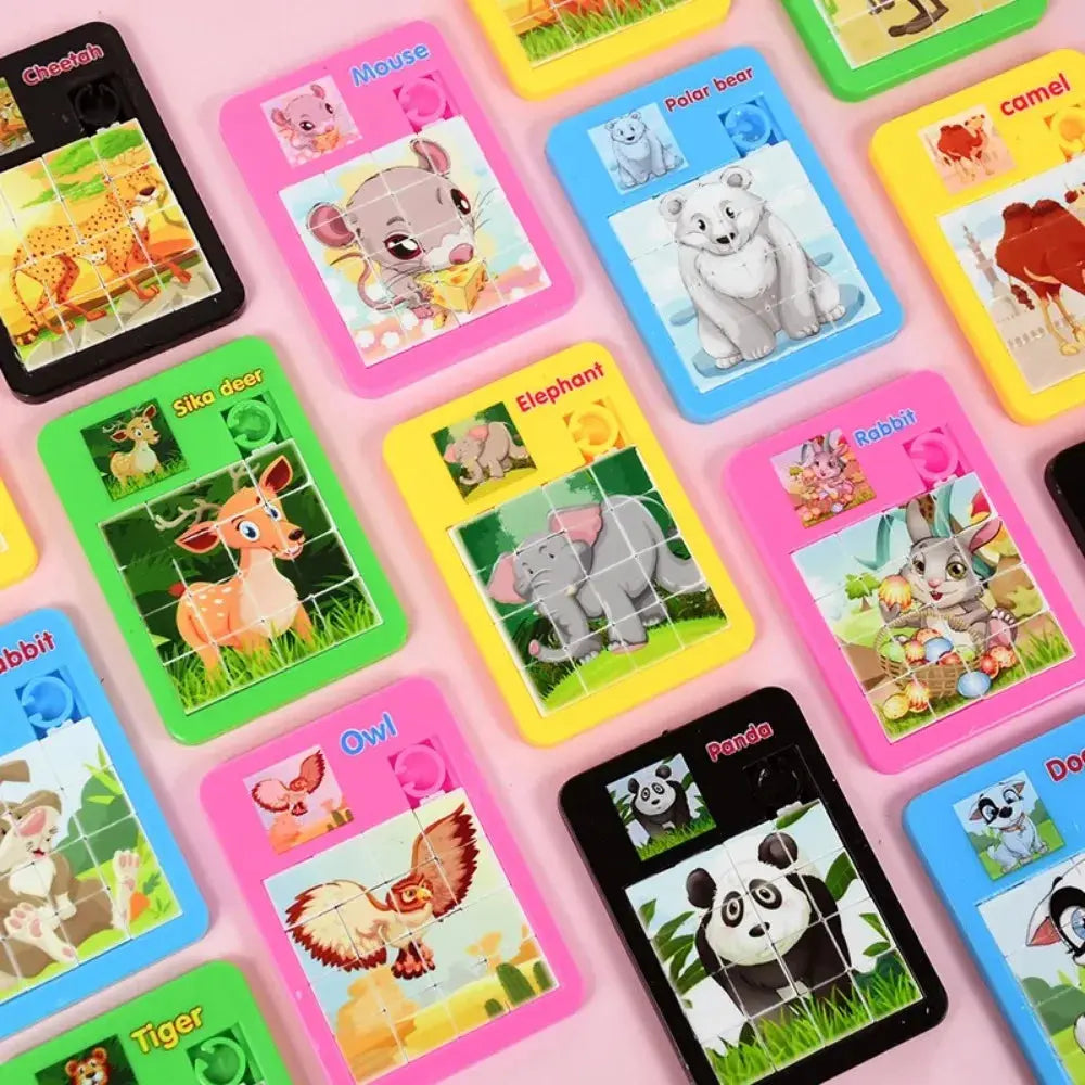 Cartoon Animal Puzzle for Kids – Educational Toy and Party Favor Trikidsworld