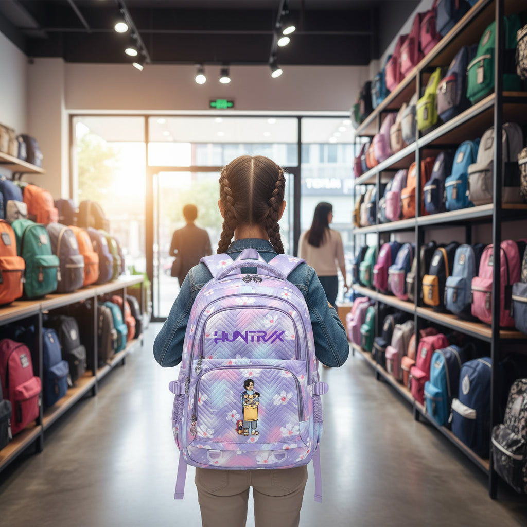 KPop Demon Hunters Backpack Rumi Mira Zoey HUNTR/X Saja Boys Print Cartoon School Bag Large Capacity Student Travel Backpacks Trikidsworld