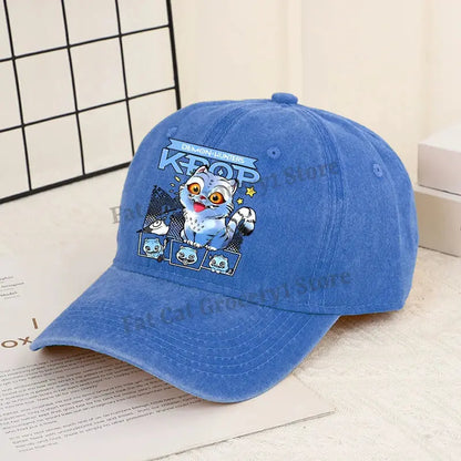 Kpop Demon Hunter Baseball Cap Women Anime Rumi Mira Zoey Sun Hat Adult New Outdoor Sport Sunbonnet Fashion Retro Headgear Gift Trikidsworld