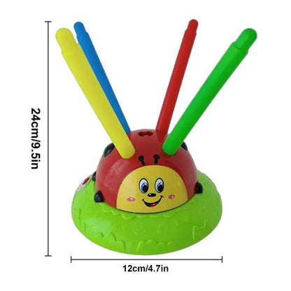 Toss Game Musical Jump 2 In 1 Ladybug Fun Toy Summer Toys Kids Party Games Indoor Outdoor Play Equipment For Toddler Boys Girls Trikidsworld