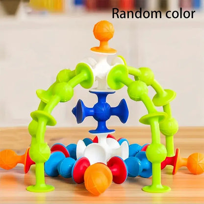 Suction Cup Building Blocks Trikidsworld