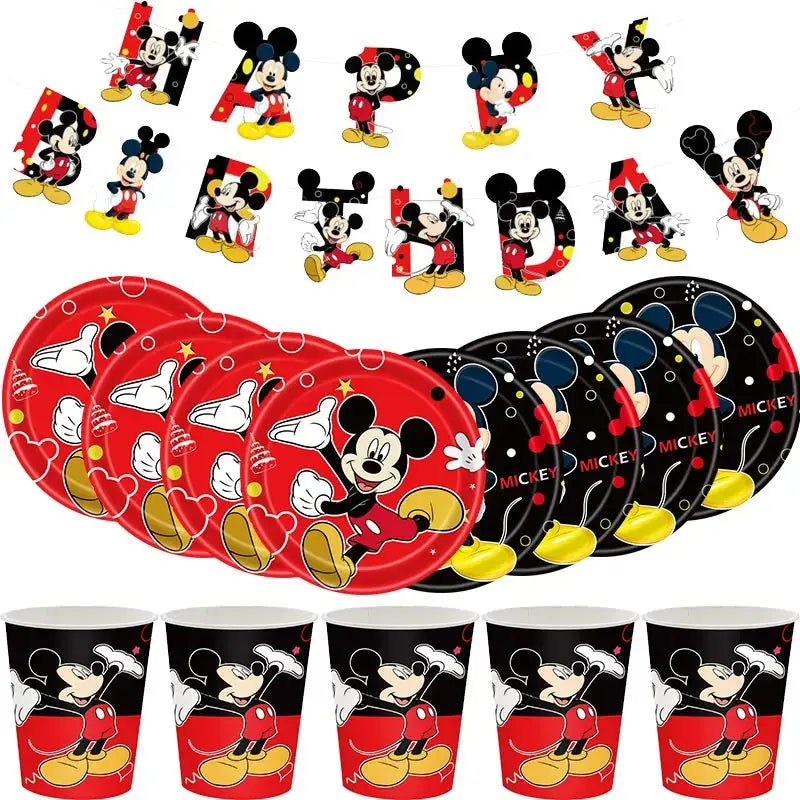 Mickey Mouse Party Decoration Birthday Supplies Trikidsworld
