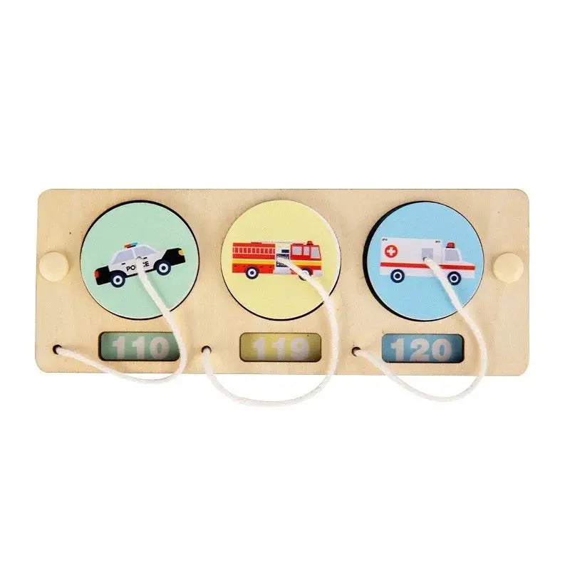 DIY Montessori  Busy Board Material Accessories Rainbow Card Water Pipe Aid Early Education Learning Skill Toy Wooden Toys Gifts Trikidsworld