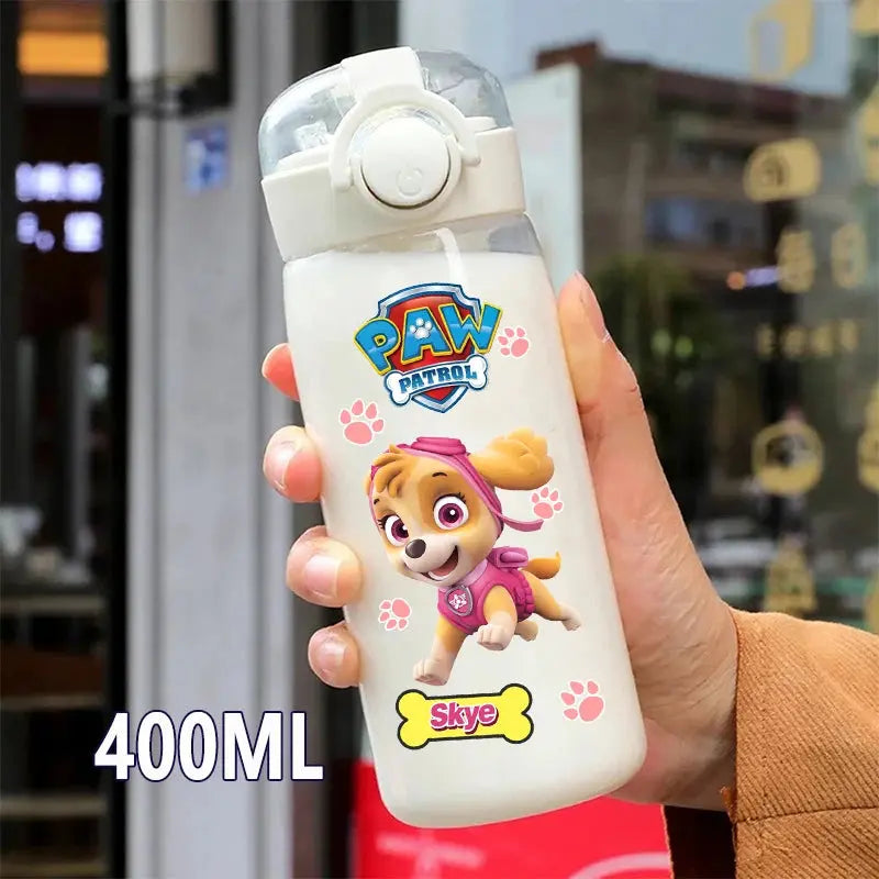 PAW Patrol 400ML Straw Water Bottle – Portable & Leakproof Trikidsworld