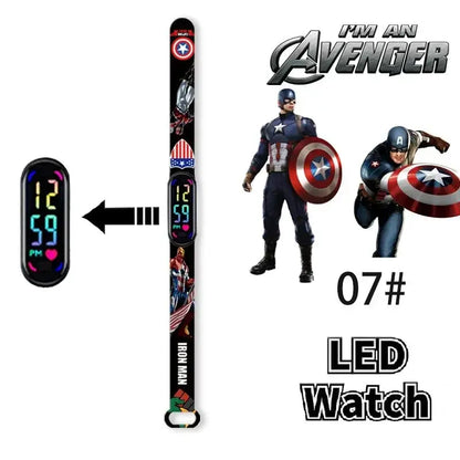 Watch Kids LED Cartoon Bracelet Wristwatch Trikidsworld