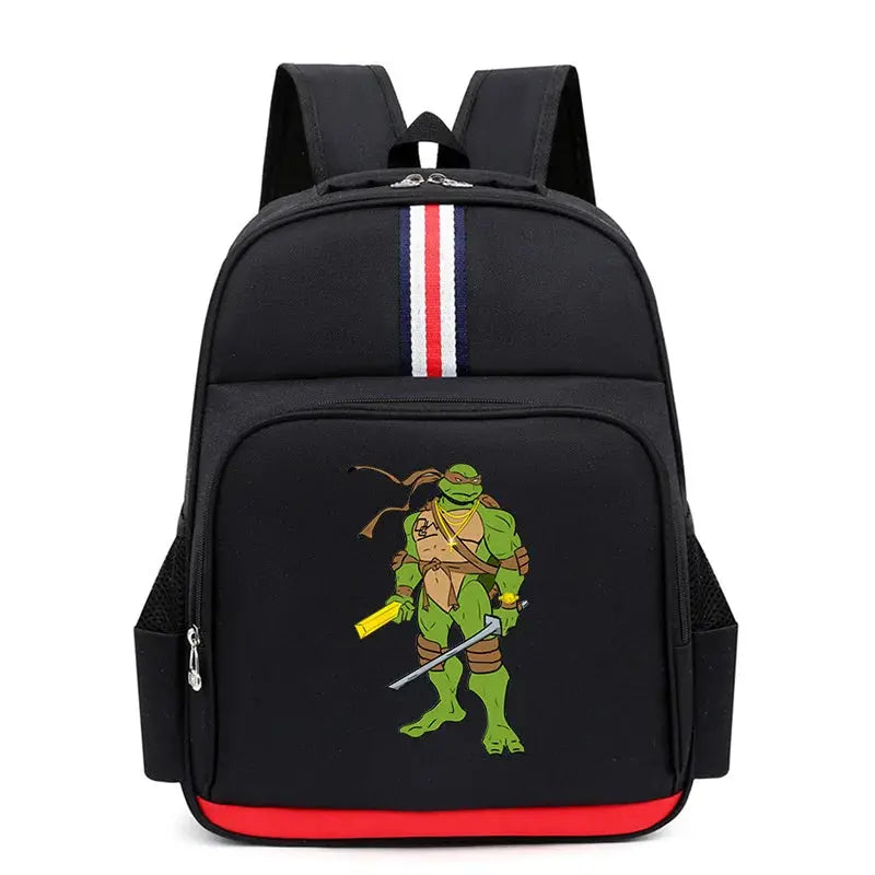 Teenage Ninja Turtle Backpack Anime Cartoon Print Kids Trikidsworld