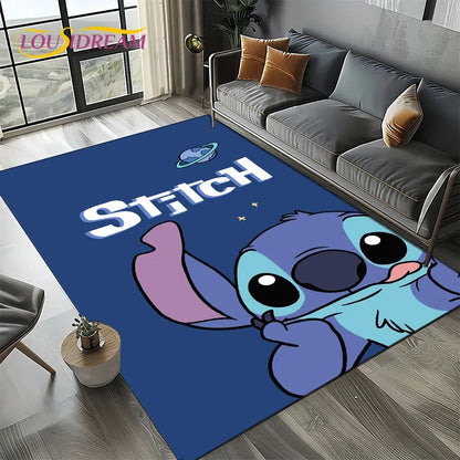 Cute Stitch 3D Non-slip Carpet for Kids | Disney Room Decor Trikidsworld