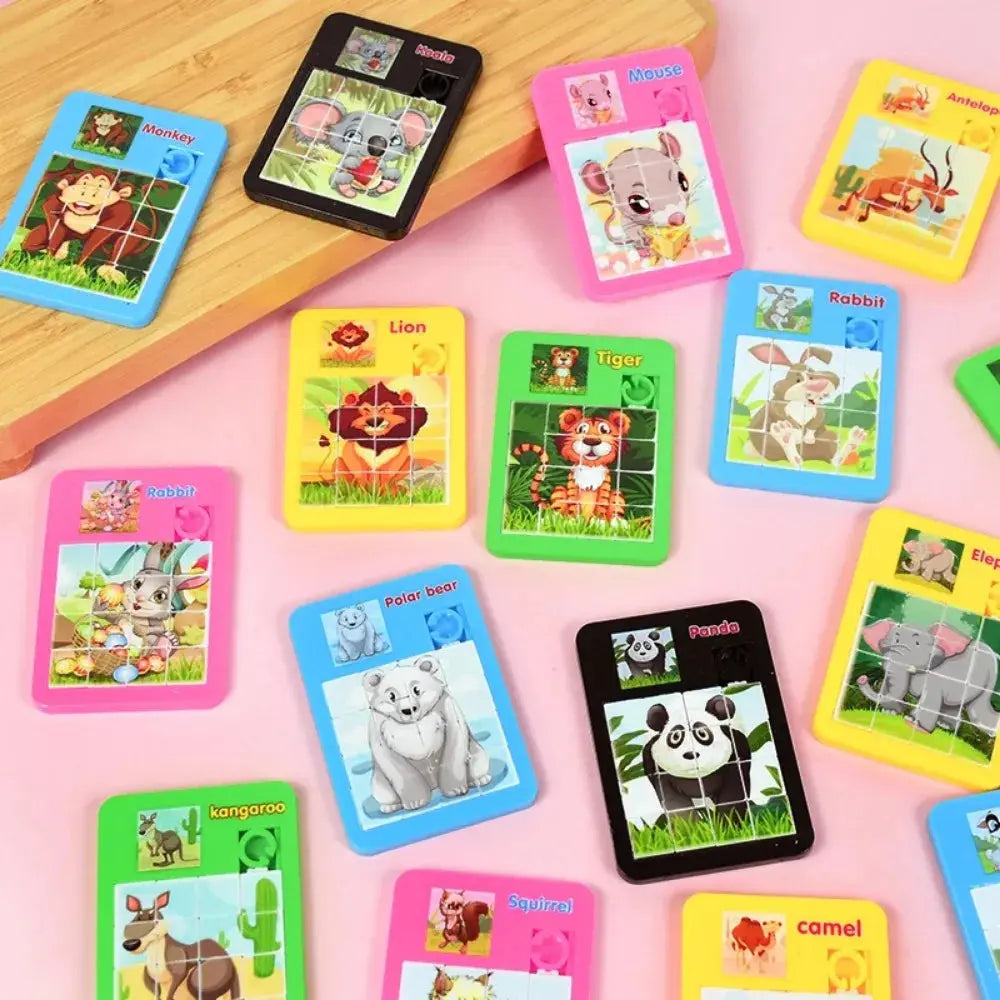Cartoon Animal Puzzle for Kids – Educational Toy and Party Favor Trikidsworld