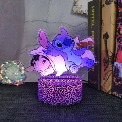 Lilo & Stitch Kids Night Light | Creative Cartoon Table Lamp Gift Trikidsworld
