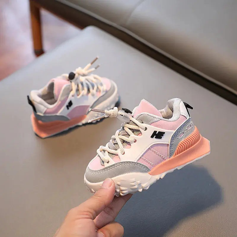 Kids Sports Shoes Baby Boys Mesh Breathable Outdoor Shoes Toddler Girls Casual Running Shoes Children Sneakers 21-36 Trikidsworld