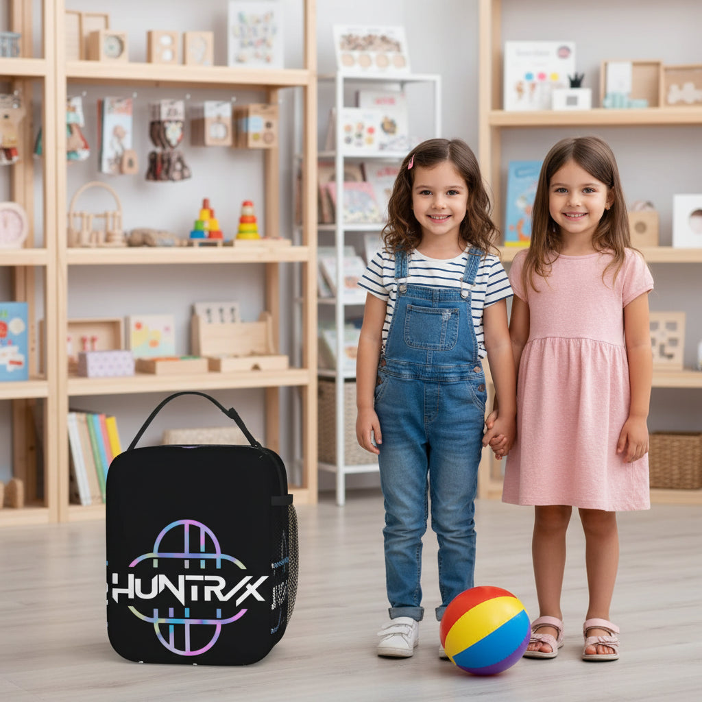 ZOEY Hamburger Ramyeon Ramen Huntrix Lunch Bag Demon Hunters Portable Lunch Box Unisex Travel Cooler Bag Oxford Tote Food Bags Trikidsworld
