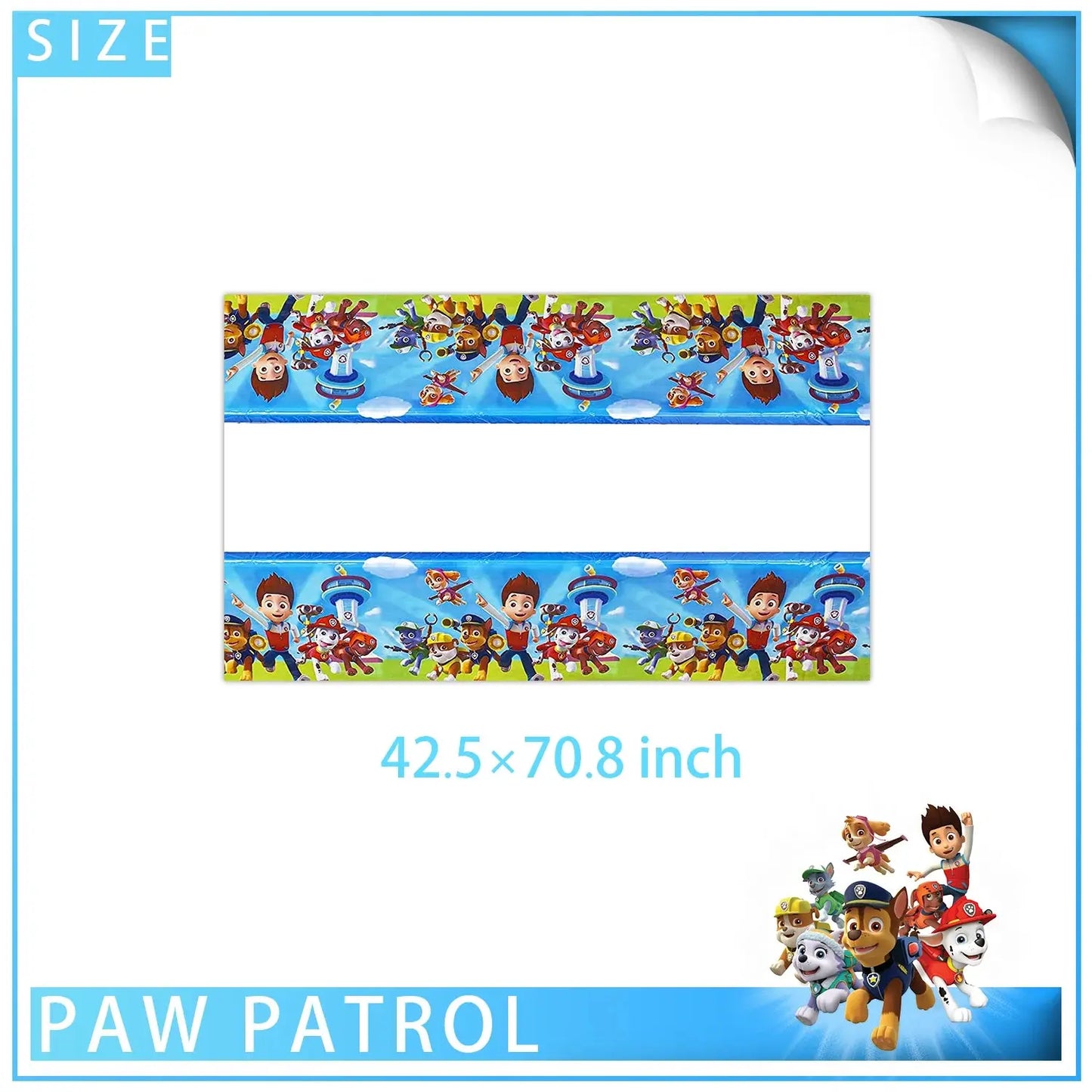 Paw Patrol Birthday Party Decoration Baby Shower Boys Girl Tableware Supplies Cup Tablecloth Numbers Balloon Cake Backdrop Gifts Trikidsworld