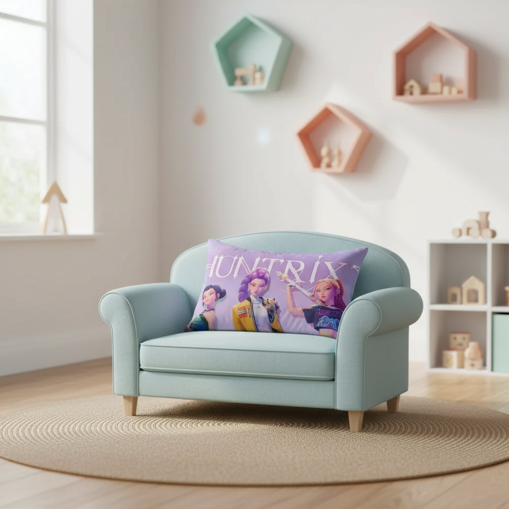 cushion cover Rectangle Pillow Case Demon KPop Printing Bedside Sofa Hunters Room Home Decoration Pillowcase Trikidsworld