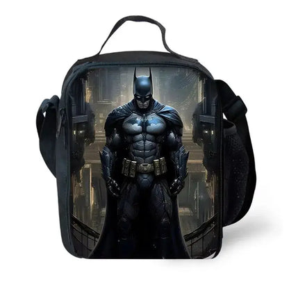 Batman Kids Backpack Set 3pcs – School, Lunch & Pencil Bags Trikidsworld