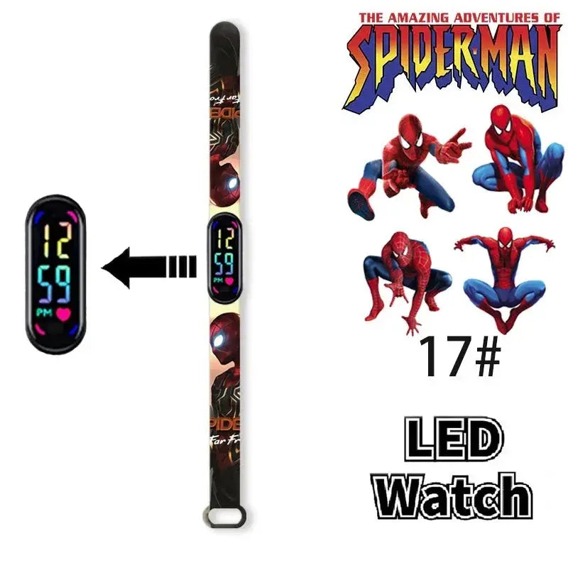 Watch Kids LED Cartoon Bracelet Wristwatch Trikidsworld