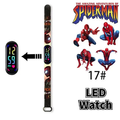 Watch Kids LED Cartoon Bracelet Wristwatch Trikidsworld