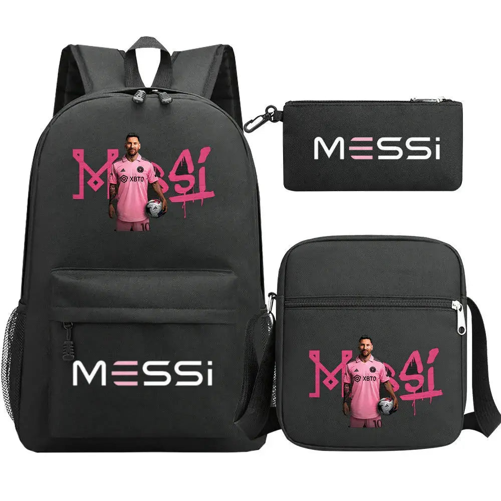 Messi Schoolbag High Capacity Casual Backpacks Trikidsworld