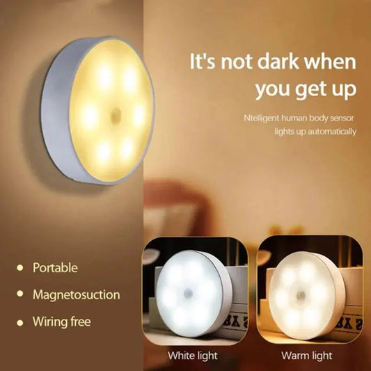 Rechargeable LED Night Light with Motion Sensor USB Trikidsworld