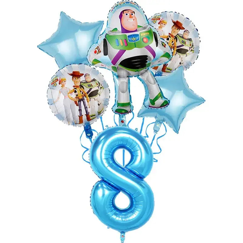 Toy Story Buzz Lightyear Birthday Decorations Trikidsworld