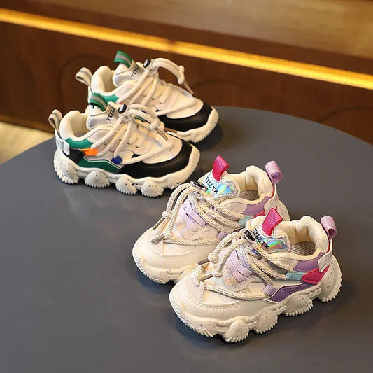 Children Casual Sneakers Kids Casual Sports Shoes Boy Girl Soft Sole Anti-slip Leisure Shoes Running Shoes 3 4 5 6 Year Trikidsworld