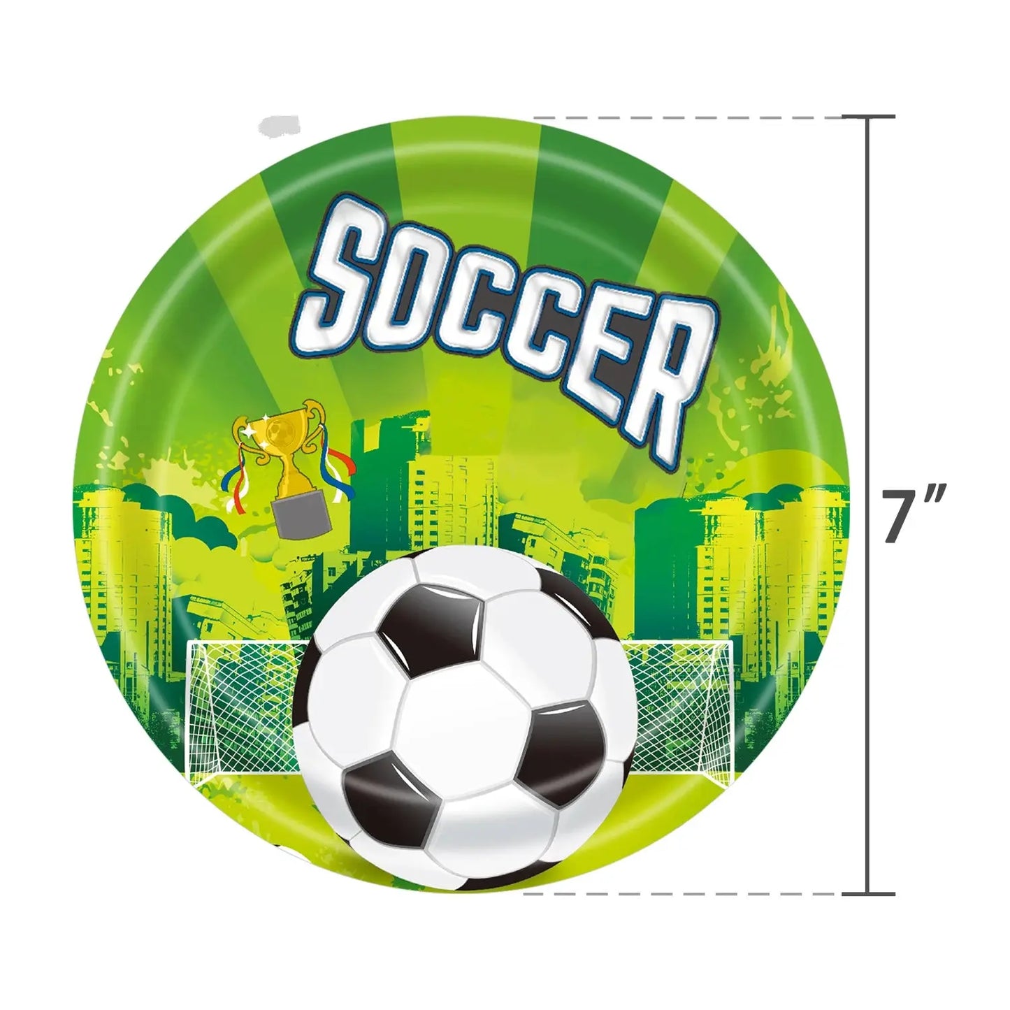 Soccer Football Birthday Decorations Aluminum Trikidsworld