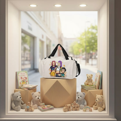 K Pop Demon Hunter Luggage Travel Bags Cartoon Printed Duffle Bag Outdoor Camping Large Capacity Bstorage Bags Birthday Gifts Trikidsworld