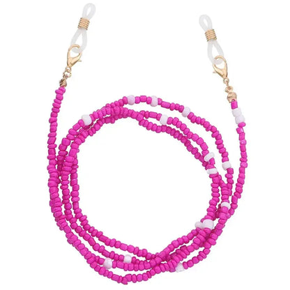 11 Colors Fashion Reading Glasses Chain Retro Beads Eyeglass Sunglasses Spectacle Cord Neck Strap String Mask Chain Eye Wear Trikidsworld