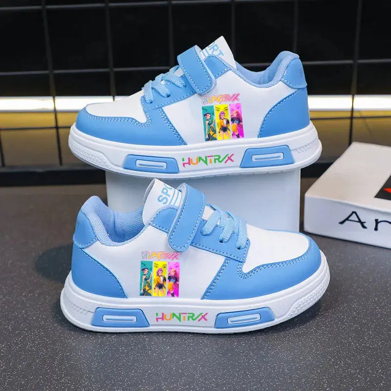 KPop Demon Hunters Children's Casual Sneaker Girls Sports Shoes Cartoon Students Basketbal Running Shoes Kids Tennis Shoes Gifts Trikidsworld