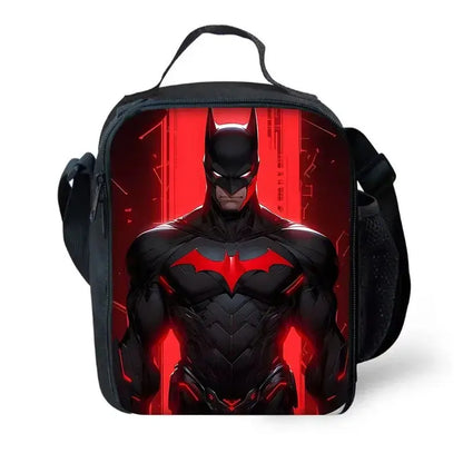 Batman Kids Backpack Set 3pcs – School, Lunch & Pencil Bags Trikidsworld